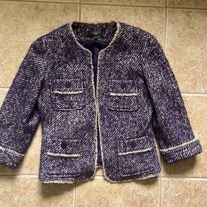 Talbots tweed jacket